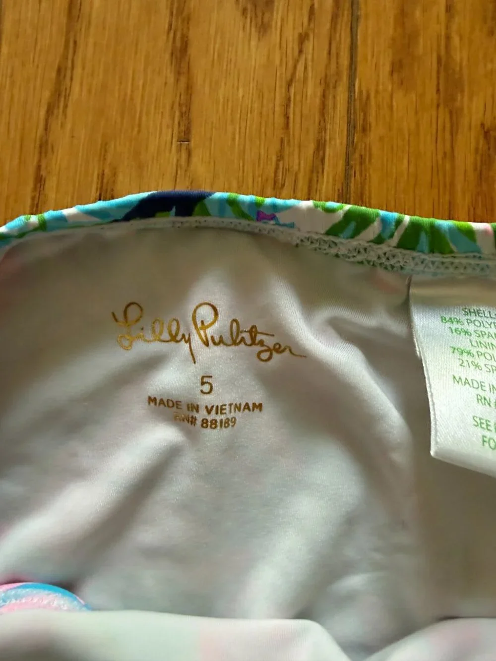 Girls Lilly Pulitzer Bikini Size: 5